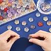100Pcs Transparent Acrylic Beads TACR-CJ0001-72-4