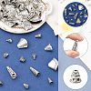 100Pcs 10 Styles Tibetan Styles Alloy Bead Cone & Caps FIND-SP0020-73C-3