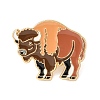 Yak Enamel Pins JEWB-L022-01A-G-1