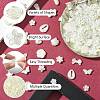 300Pcs 15 Styles ABS Imitation Pearl Beads FIND-CJ0011-14-3