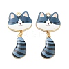 Printed Alloy Pendants ENAM-K076-45G-05-1