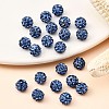 Polymer Clay Rhinestone Beads RB-H284-6MM-2-4