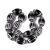 Handmade Millefiori Glass Barrel Beads LA-N002-37B-2