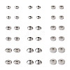 180Pcs 201 & 303 & 304 Stainless Steel Spacer Beads STAS-MP0001-07-2