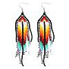 Bohemian Style Handmade Tassel Dangle Earrings FT8532-5