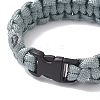 6Pcs 6 Colors 7 Inner Cores Polyester & Spandex Cord Braided Bracelets for Men Women BJEW-JB12509-6