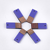 Resin & Walnut Wood Pendants RESI-S358-79H-1