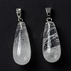 Natural Quartz Crystal Pendants X-G-F707-16-2