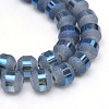 Electroplate Glass Bead Strands EGLA-S131-10mm-A04-1