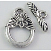 Tibetan Silver Toggle Clasps LS-A0122Y-1