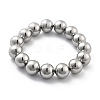 Brass Beaded Sretch Bracelets for Women BJEW-G736-13P-2