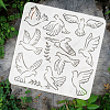 PET Hollow Out Drawing Painting Stencils DIY-WH0391-0647-3