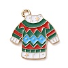 Alloy Enamel Pendants ENAM-B030-02G-03-1