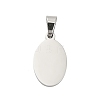 304 Stainless Steel Stamping Blank Tag Pendants STAS-H333-02P-1