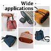 WADORN 3Pcs 3 Colors PU Leather Bag Base FIND-WR0004-96-4
