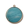Natural Amazonite Pendants X-G-A213-01G-02-3