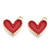 Alloy Enamel Charms ENAM-T011-204D-2