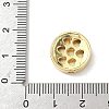 Brass Enamel Beads KK-L239-064G-4