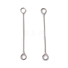 Non-Tarnish 304 Stainless Steel Connector Charms STAS-G291-03C-P-1