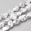 Shell Pearl Beads Strands PEAR-Q008-12D-1