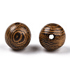 Natural Wood Beads X-WOOD-S659-18-LF-2