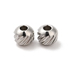 Non-Tarnish 201 Stainless Steel Bead STAS-H214-29B-P-2-1