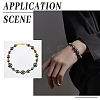 316Pcs Non-magnetic Synthetic Hematite Beads Strands G-PH0019-31-3