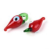 Handmade Lampwork Pendants LAMP-N024-45-2
