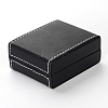 Square Imitation Leather Necklaces Boxes LBOX-F001-01-2