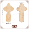 20Pcs Wooden Cross Wall Ornaments AJEW-GA0007-33-2