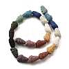 Dyed Natural Lava Rock Beads Strands G-A264-A01-01A-2