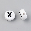 Opaque Acrylic Beads X-SACR-T338-11A-2