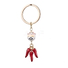 Porcelain & Alloy Enamel Keychain KEYC-JKC01156-05-1