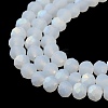 Imitation Jade Glass Beads Strands EGLA-A034-J4mm-MB04-5