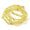 Natural Citrine Beads Strands X-G-E607-A07-3