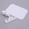 Erasable PVC Food Label Display Chalkboard Clip ODIS-WH0010-06A-1