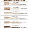 6 Bundles 6 Styles Burlap Ribbon OCOR-OC0001-18-2