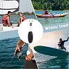 10Pcs Iron Plastic Keychains KEYC-GF0001-27A-5