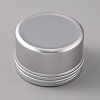 Aluminium Shallow Round Candle Tins AJEW-WH0326-03B-2