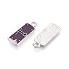 Fruit Alloy Enamel Charms PALLOY-S058-01P-12-1
