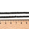 Natural Black Onyx Round Bead Strands G-A130-3mm-K04-4