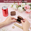 Octagon Wooden Ring Magnetic Boxes CON-WH0107-123A-3