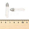 Glass Big Pointed Pendants GLAA-XCP0001-66-3