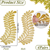 Computerized Embroidery Cloth Iron on/Sew on Patches PATC-WH20005-02A-2