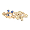 Alloy Enamel Links Connector Charms ENAM-S003-01J-2