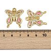 304 Stainless Steel Enamel Pendants STAS-L290-19A-G-3