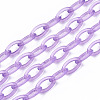 Handmade Transparent ABS Plastic Cable Chains KY-S166-001C-1