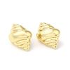 Rack Plating Brass Stud Earrings X-EJEW-Q786-01G-1