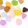 Acrylic Frosted Bead Caps AC-CBA81FF-01-1