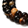 Dyed Natural Agate Beads Strands G-G203-10C-10mm-4